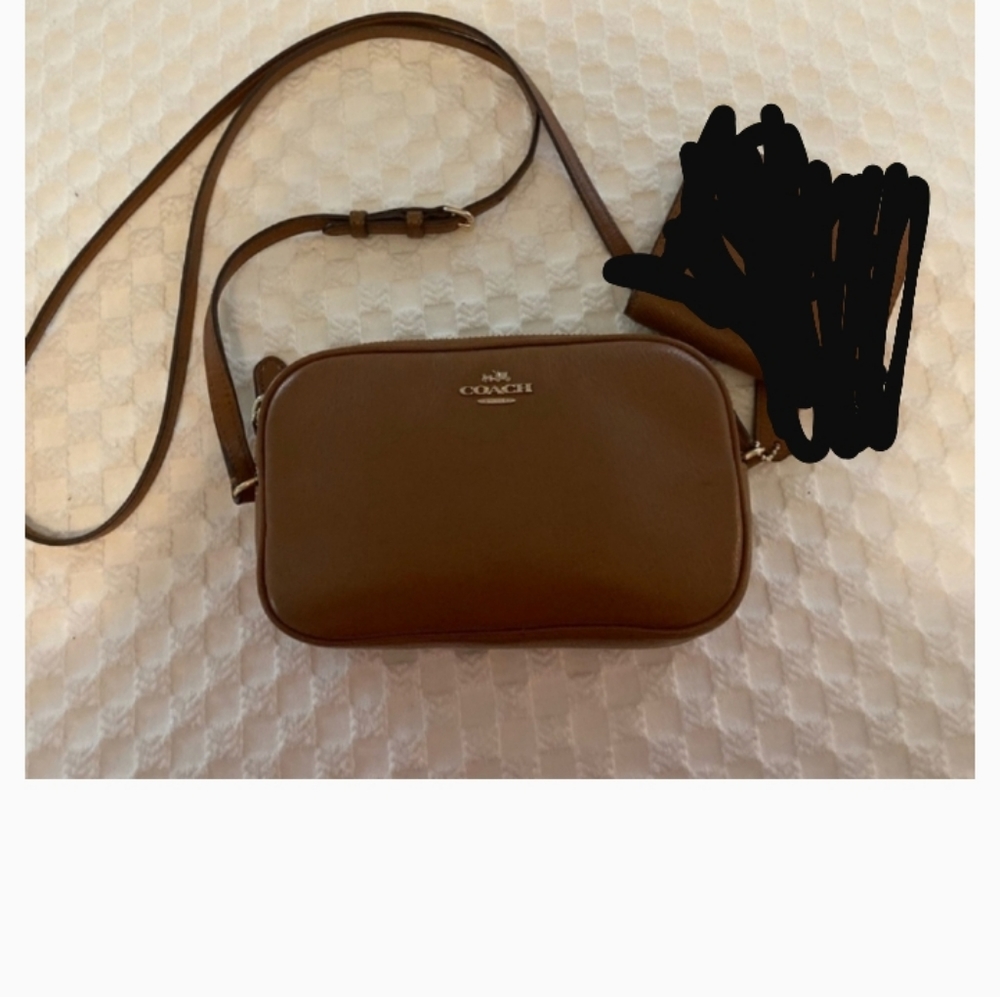 Coach crossbody camera bag
